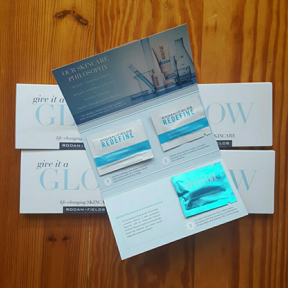 5 Rodan and Fields Sample Packs